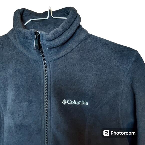 Columbia Heavyweight Fleece Full Zip Front Pockets Women's Jacket Size Small - Picture 3 of 4
